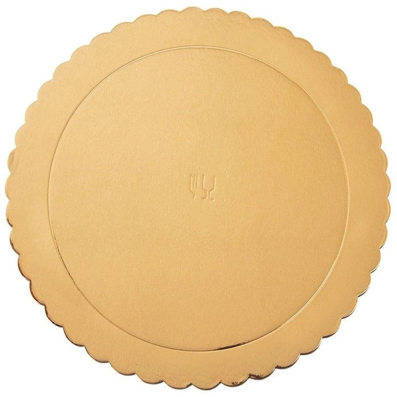 Tortenboden Tortenplatte Tortenpappscheibe Kuchenplatte Gold 32 cm