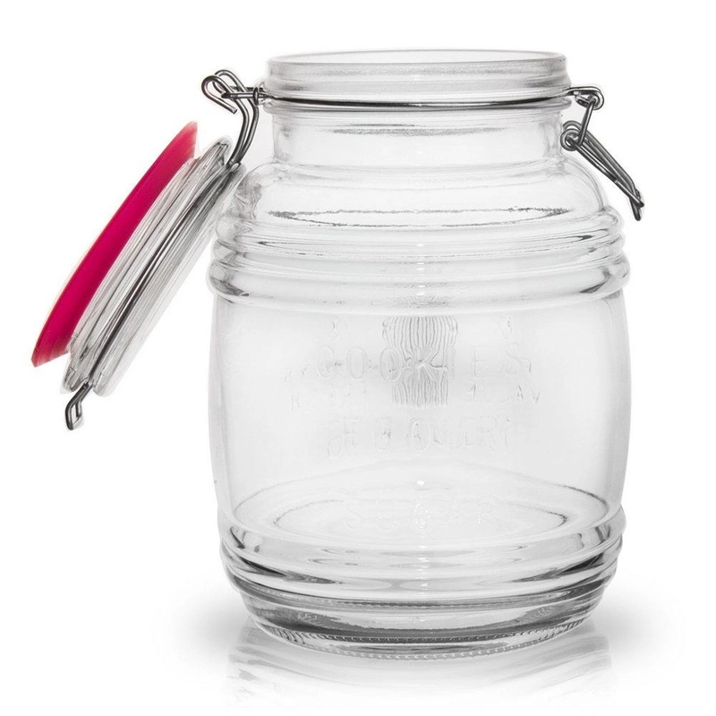 Einmachglas mit Bügelverschluss patentierter Glasbehälter 2,3l VIOLA