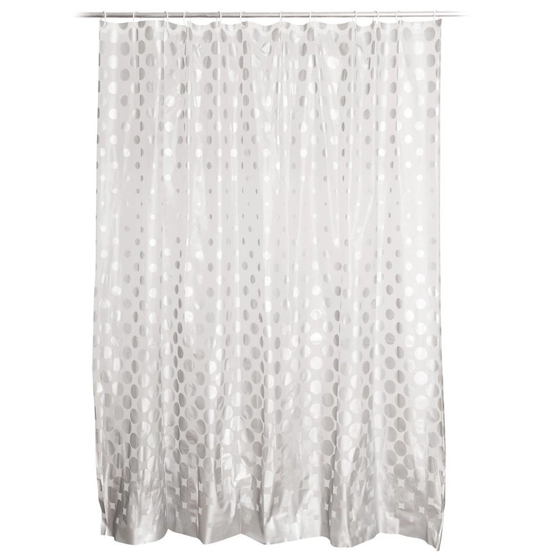 Duschvorhang Badvorhang Vorhang mit Haken 180x180 cm