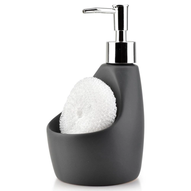 ORION Dispenser for soap gel washing-up liquid grey