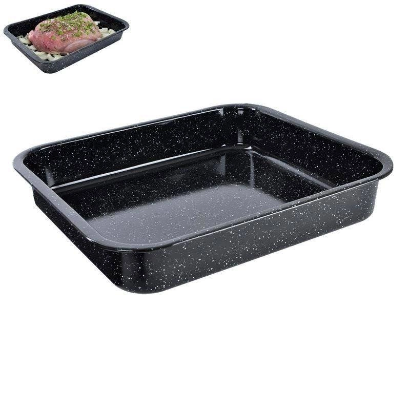 ORION Enamel tray / Roasting pan 39,5x33x4,5